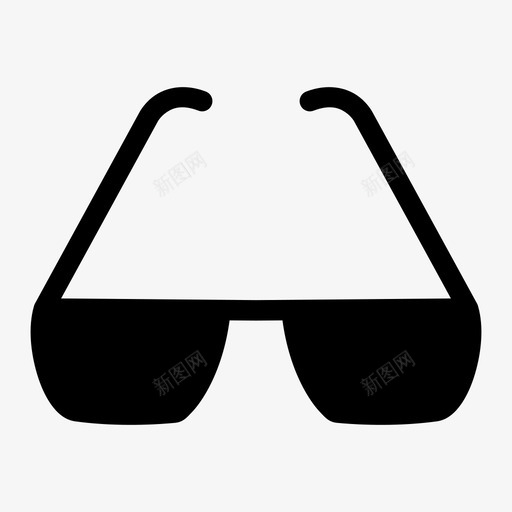 太阳镜眼镜太阳眼镜图标svg_新图网 https://ixintu.com 太阳眼镜 太阳镜 眼镜 视力