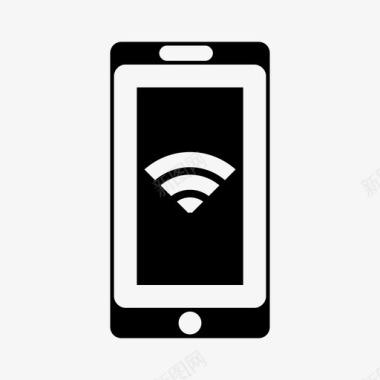 智能手机wifi互联网wifi连接图标图标