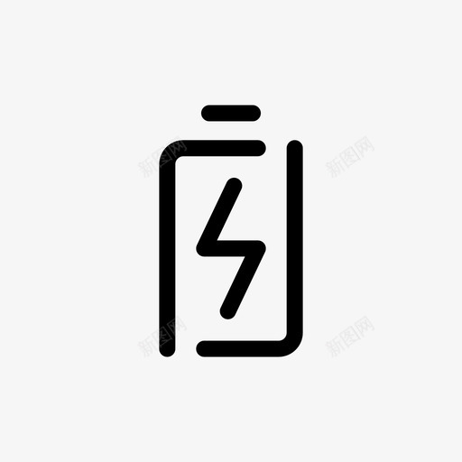 能源设置应用电池图标svg_新图网 https://ixintu.com 应用 电池 移动 移动应用开放线路 管理 能源设置