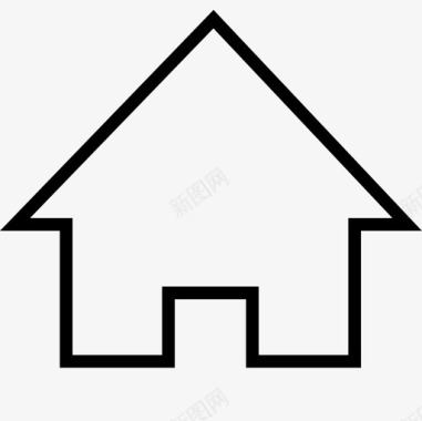 线性房子（精选用）图标