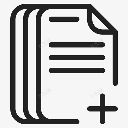 创建模板文档模型图标svg_新图网 https://ixintu.com 创建模板 文档 模型 模式