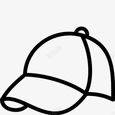 棒球帽衣服帽子图标图标