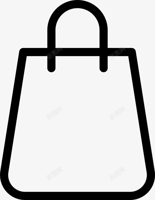 购物袋购物篮购物车图标svg_新图网 https://ixintu.com 在线 电子商务 购物篮 购物袋 购物车 钱包