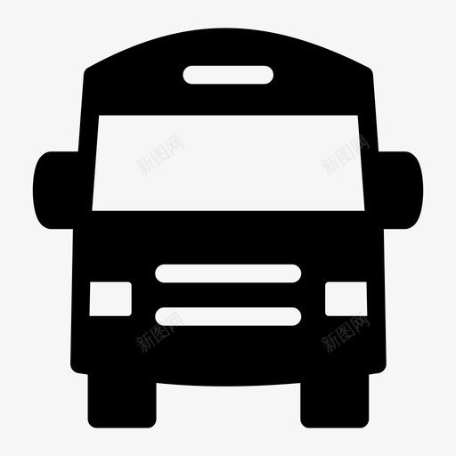 公共汽车司机群众图标svg_新图网 https://ixintu.com 乘客 交通工具 公共汽车 司机 汽车 群众