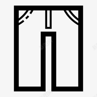 裤子衣服网店图标图标