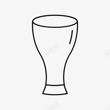 玻璃杯啤酒饮料图标图标