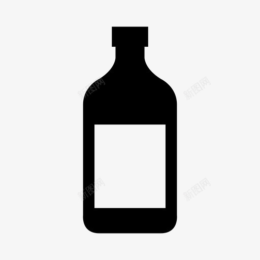 一瓶酒酒酒吧图标svg_新图网 https://ixintu.com 一瓶酒 液体 聚会 酒 酒吧