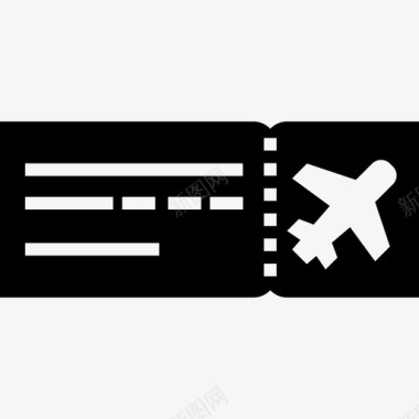 飞机票出发机票图标图标