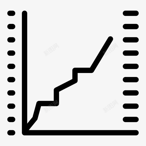 时间表图表财务图标svg_新图网 https://ixintu.com 图表 增加 时间表 统计 财务