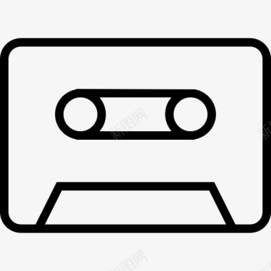 混音磁带盒式磁带音乐图标图标