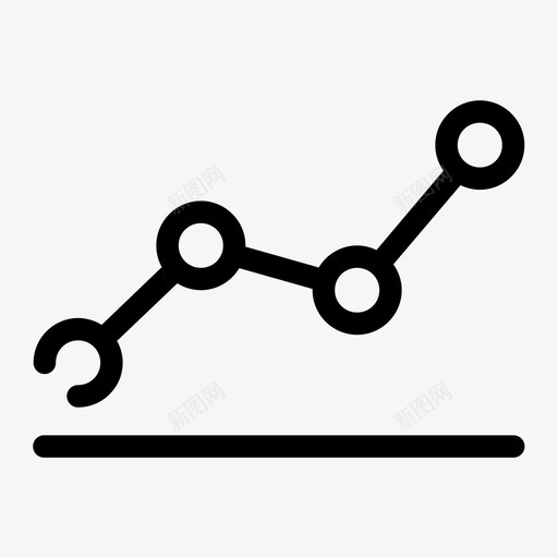 折线图图点图标svg_新图网 https://ixintu.com 业务要素差距 图 折线图 点 进度