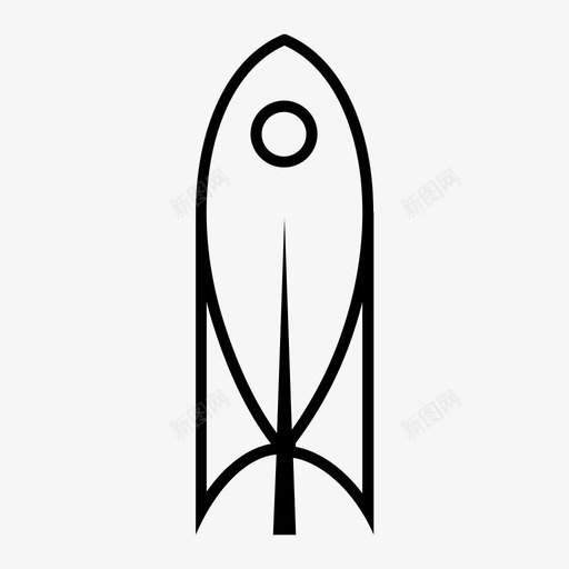 复古火箭宇航员太空图标svg_新图网 https://ixintu.com 复古太空 复古火箭 太空 宇宙飞船 宇航员