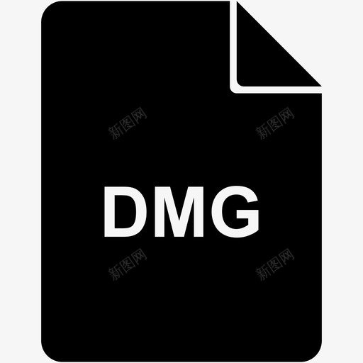 dmg编码文档图标svg_新图网 https://ixintu.com dmg 扩展名 扩展名文件 文件 文档 编码