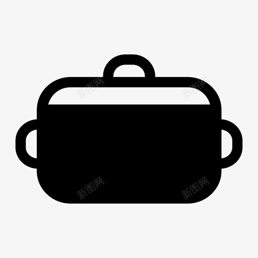 锅煮食物图标svg_新图网 https://ixintu.com 厨房 煮 锅 食物