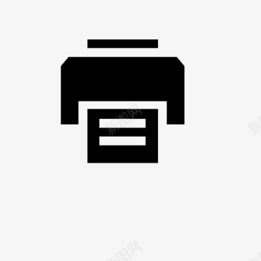 打印设置00图标