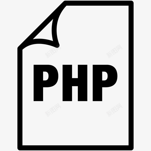 phpfilehyper图标svg_新图网 https://ixintu.com file hyper php text type 格式化文件