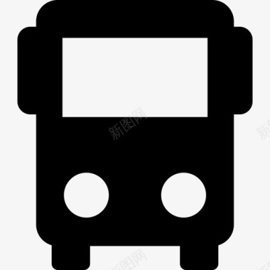 机场巴士服务交通图标图标