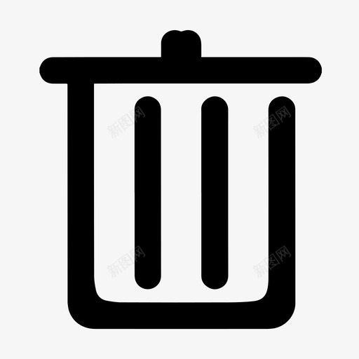 dustbinsvg_新图网 https://ixintu.com dustbin