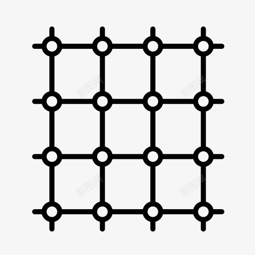 网建造者建筑图标svg_新图网 https://ixintu.com 商人 建筑 建造者 框架 网 翻新