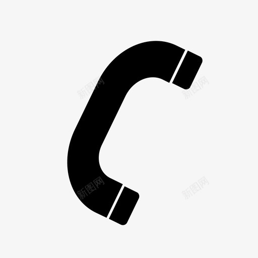 电话铃声图标svg_新图网 https://ixintu.com 电话 铃声