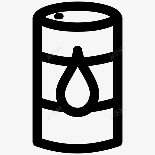 油桶桶液体图标svg_新图网 https://ixintu.com 桶 汽油 油桶 润滑剂 液体