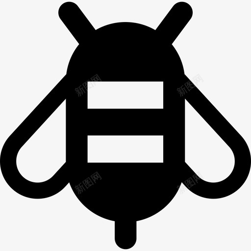 蜜蜂动物四季图标svg_新图网 https://ixintu.com 动物 四季 蜜蜂