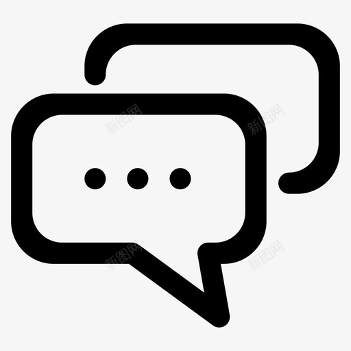 沟通记录svg_新图网 https://ixintu.com 沟通记录