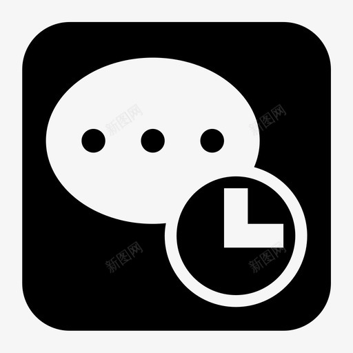 聊天记录svg_新图网 https://ixintu.com 聊天记录 聊天记录、chat、chatting records