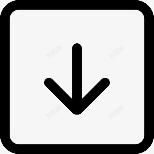 arrow down squaresvg_新图网 https://ixintu.com arrow down square