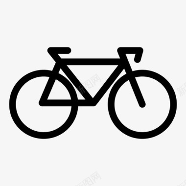 自行车赛车手骑手图标图标