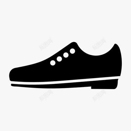 鞋皮鞋运动鞋图标svg_新图网 https://ixintu.com 皮鞋 运动鞋 鞋