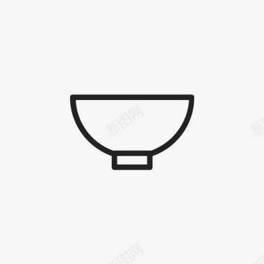 汤锅厨房沙拉图标图标