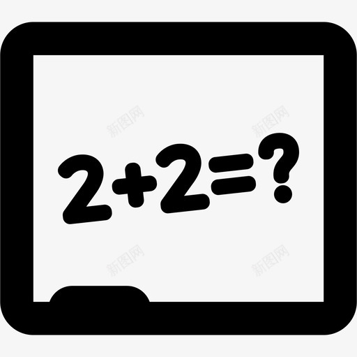 数学课教育我的学校图标svg_新图网 https://ixintu.com 我的学校 教育 数学课