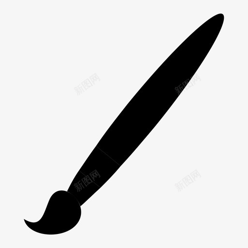 画笔艺术家画家图标svg_新图网 https://ixintu.com 工具 画家 画笔 艺术家