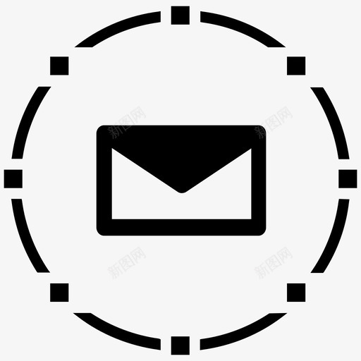 电子邮件营销联系人时事通讯图标svg_新图网 https://ixintu.com 时事通讯 概念 电子邮件营销 联系人
