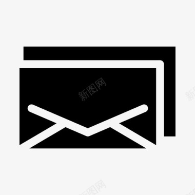 邮件批处理电子邮件图标图标