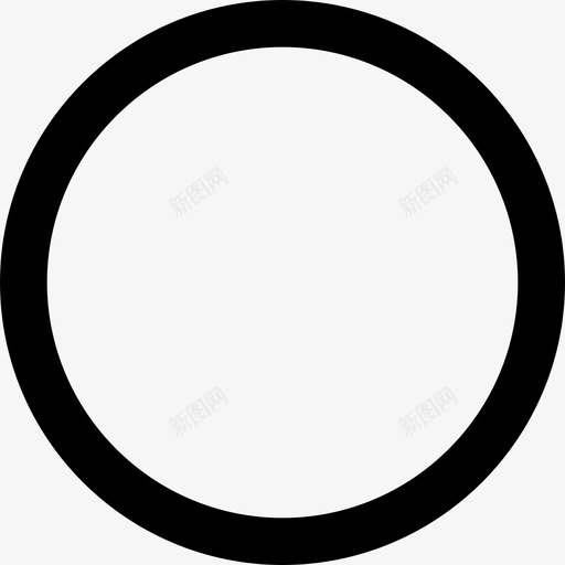 规范－单选－未选中svg_新图网 https://ixintu.com 规范－单选－未选中