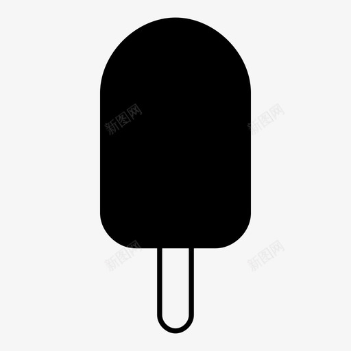冰棒巧克力冰淇淋冷的图标svg_新图网 https://ixintu.com 万能的 冰棒 冰淇淋棒 冷冻的 冷的 巧克力冰淇淋