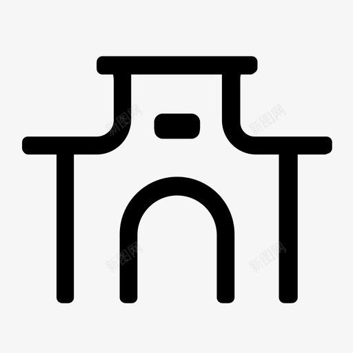 景区门票iconsvg_新图网 https://ixintu.com 景区门票icon