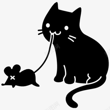 猫和老鼠可爱猫图标图标