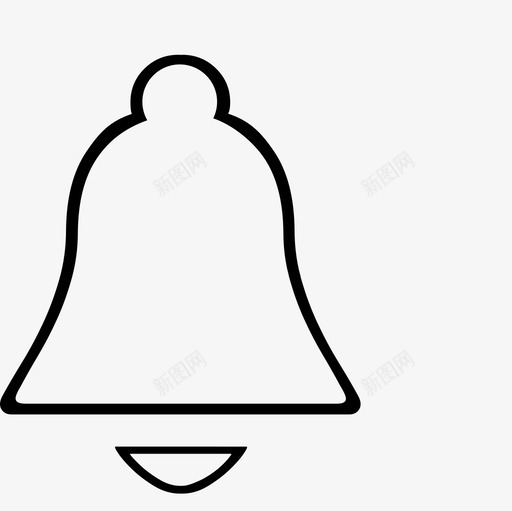 闹钟-不选中svg_新图网 https://ixintu.com 闹钟-不选中