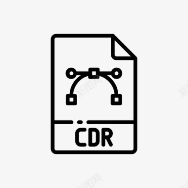 cdr文档图标图标