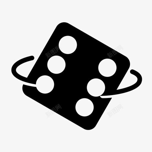 掷骰子六赌场赌博图标svg_新图网 https://ixintu.com 掷骰子六 赌博 赌场