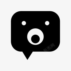 说泡沫的话震惊的言论泡沫哦引用图标高清图片