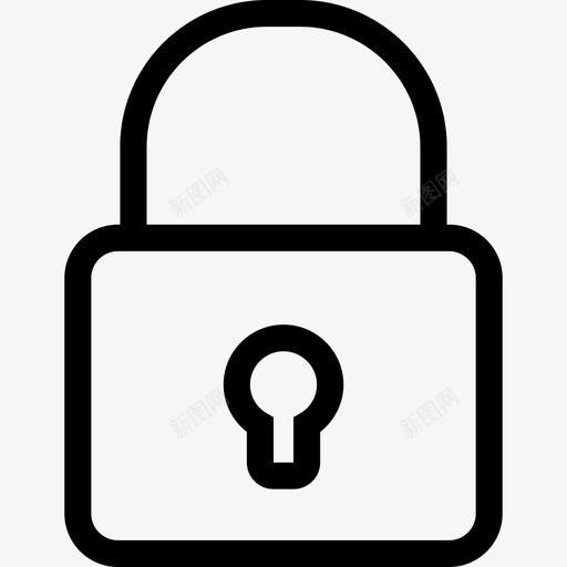 icon_locksvg_新图网 https://ixintu.com icon_lock