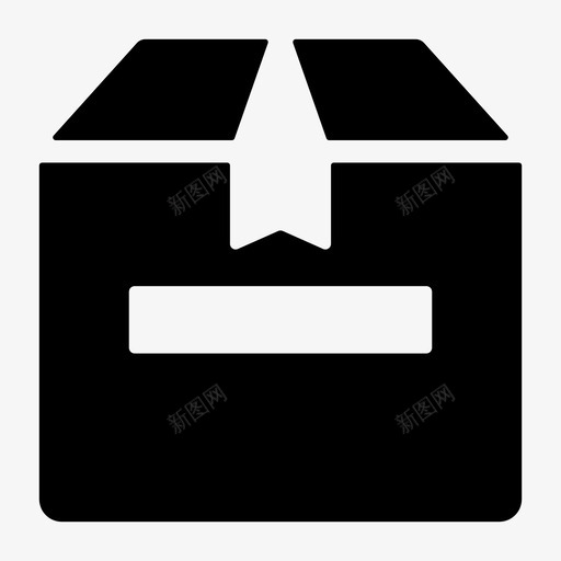 包装盒盒包装图标svg_新图网 https://ixintu.com 交付 包装 搜索引擎优化开发字形v01 盒 盒包装 纸板 网页