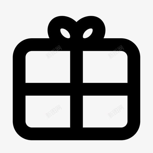 礼品免费礼物图标svg_新图网 https://ixintu.com 免费 材料图标服务质量 礼品 礼物