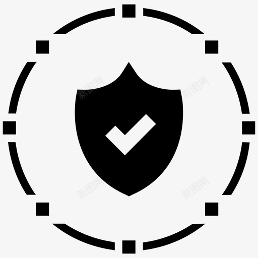 安全系统防病毒数据安全图标svg_新图网 https://ixintu.com 安全系统 屏蔽保护 数字安全 数据安全 概念 防病毒