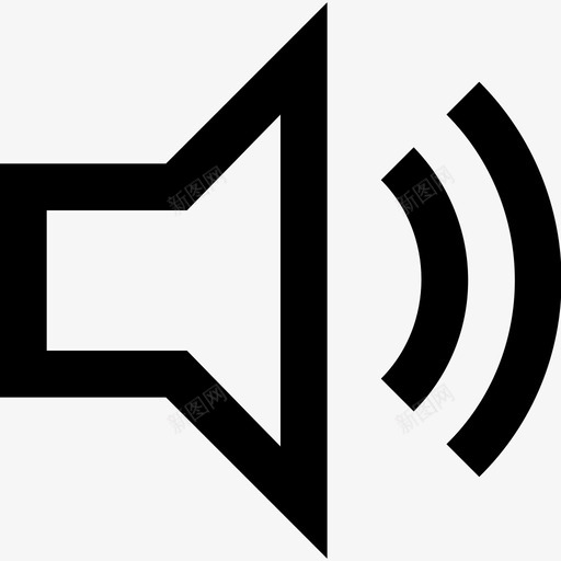 音量扬声器音频音乐音量图标svg_新图网 https://ixintu.com 声音 音乐音量 音量扬声器 音量控制 音频 项目管理24号线