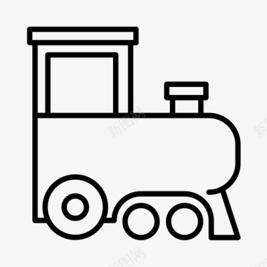 火车孩子游戏图标图标